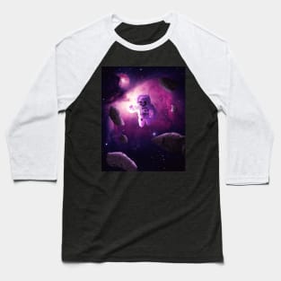 PURPLE FLIGHT. Baseball T-Shirt